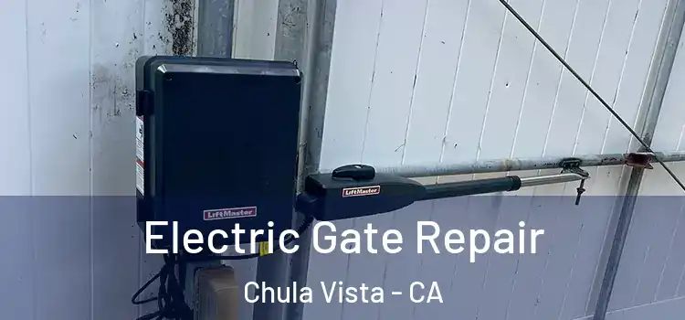 Electric Gate Repair Chula Vista - CA