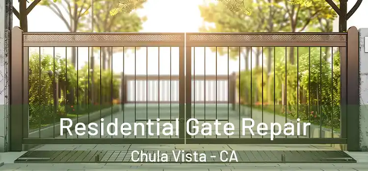 Residential Gate Repair Chula Vista - CA